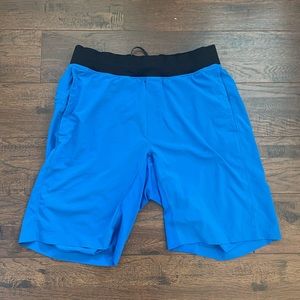 Mens LuluLemon 9” Performance Short in Royal Blue size M